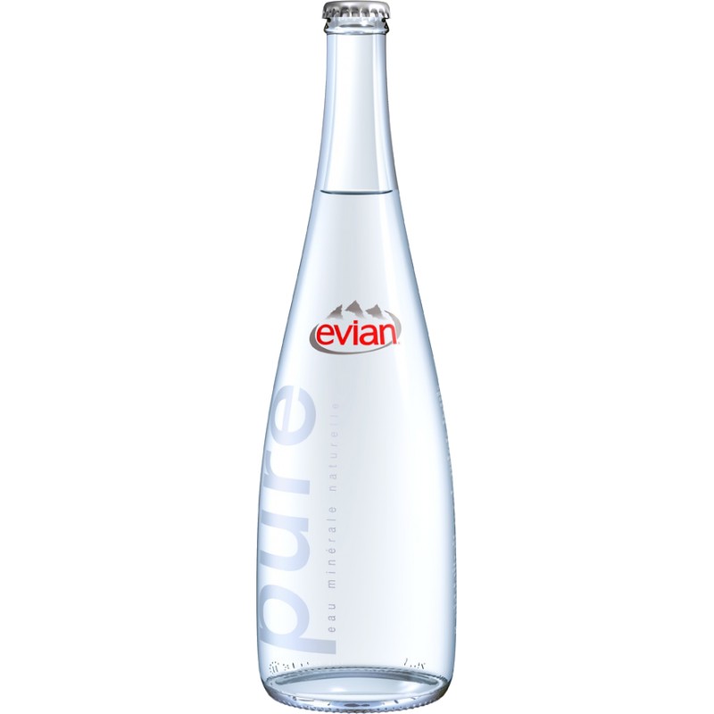 Evian water Eaux du monde